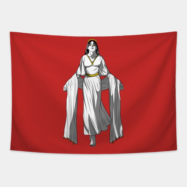 Goddes Graciuos Tapestry by ALPHA MERCH STORE