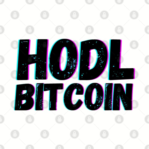 HODL Bitcoin by blueduckstuff
