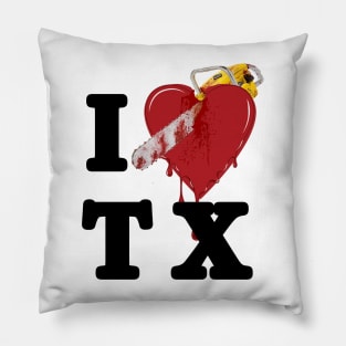 I Love Texas, Chainsaw Pillow