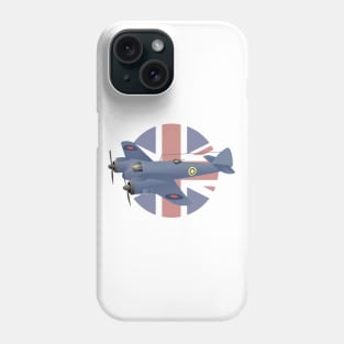 Bristol Type 156 Beaufighter British WW2 Airplane Phone Case