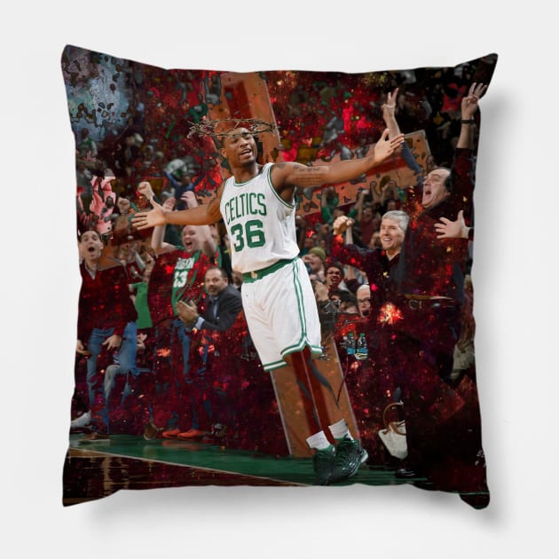 MarcusTheRedeemer Pillow by LennyBiased