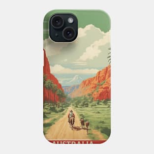 Cessnock Australia Vintage Travel Poster Tourism Phone Case