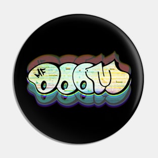 Glitch Doom Pin