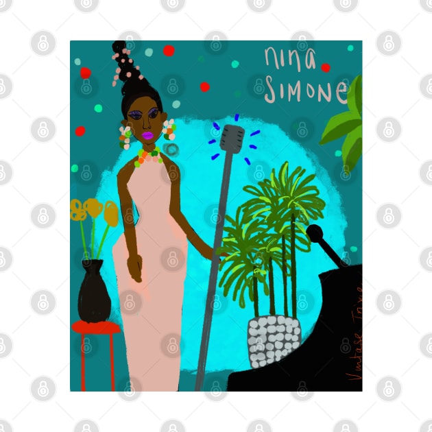 Women in Jazz: featuring Nina Simone by Vintagetrixie-