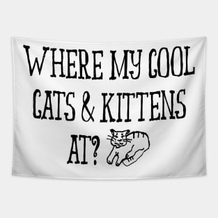 Cool Cats and Kittens Tapestry