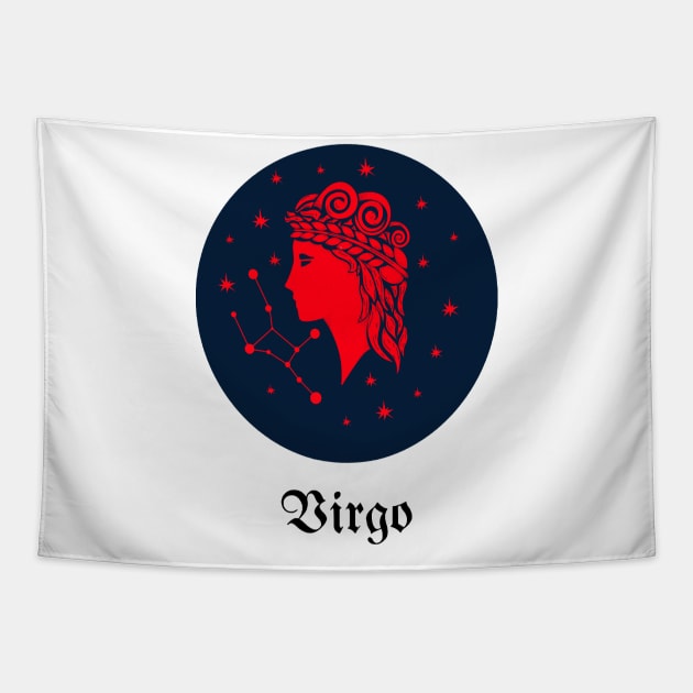 VIRGO HOROSCOPE Tapestry by Top To Bottom