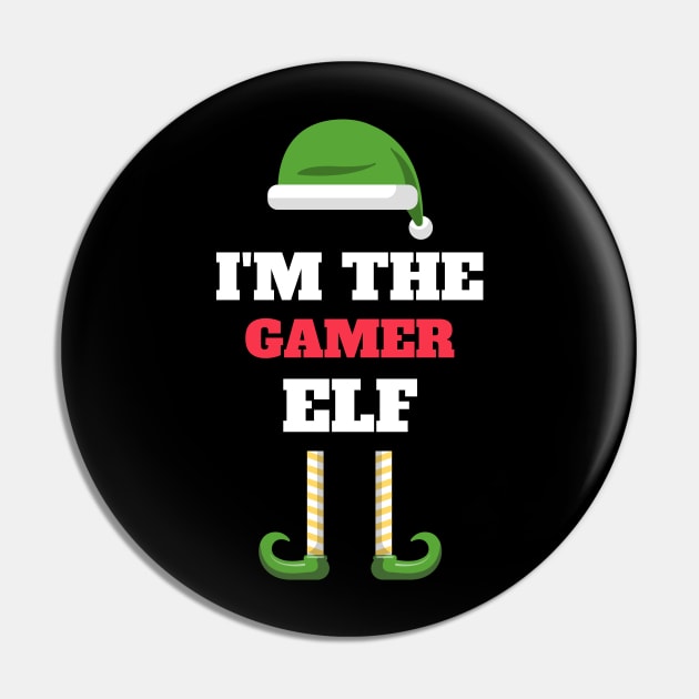 I'm the Gamer Elf! Pin by playerpup