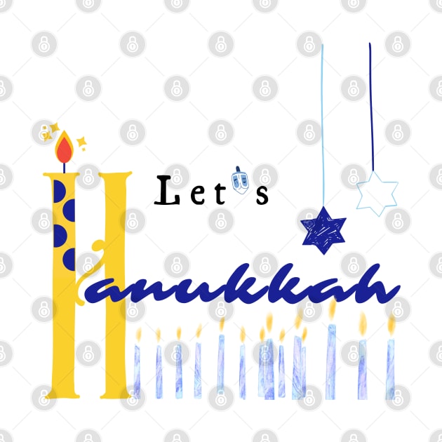 Let's Hanukkah, happy Hanukkah 2021 by IkramBEN