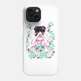 Space Buns Bride Phone Case