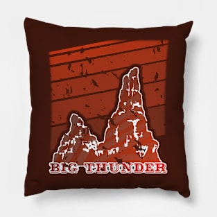 Big Thunder Mountain One-Sided T-Shirt Pillow