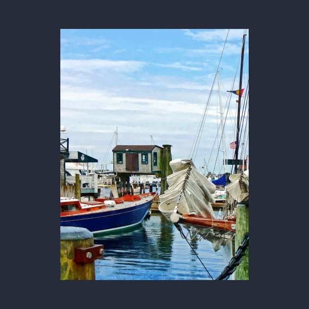 Newport RI - Folded Sails by SusanSavad