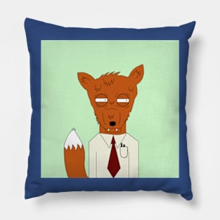 Shifty Fox Pillow