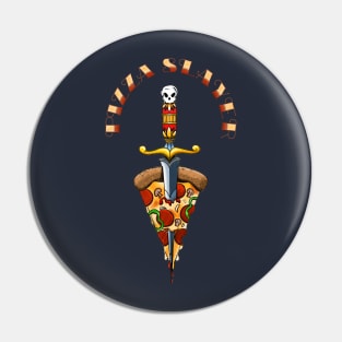 Pizza Slayer Pin