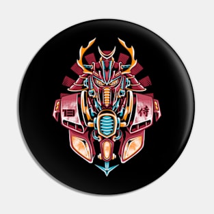 Samurai Mecha Pin