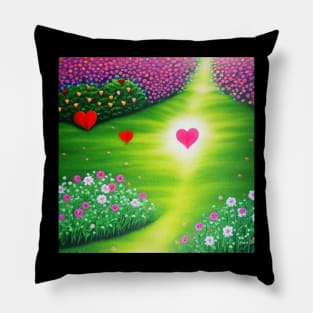 Valentine Wall Art - You make my heart shine - Unique Valentine Fantasy Planet Landsape - Photo print, canvas, artboard print, Canvas Print and T shirt Pillow