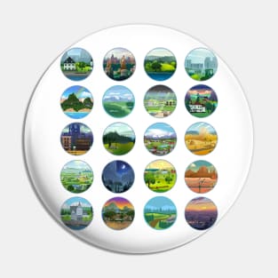 Sims 4 World Buttons Pin