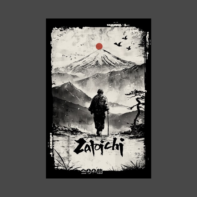 Zatoichi 2 by Beni-Shoga-Ink