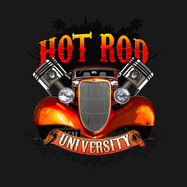 Auto Series Hot Rod University by allovervintage