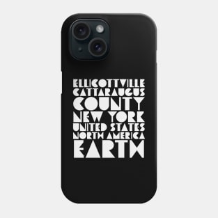 Ellicottville New York Skiing Sledding Mountain Biking Phone Case