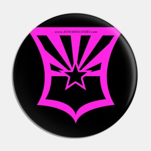 Zona shield pink Pin