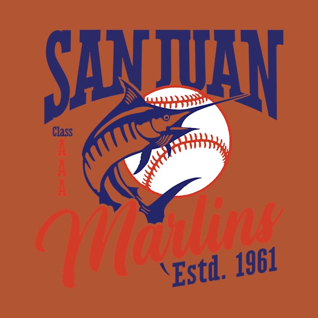 San Juan Marlins by MindsparkCreative