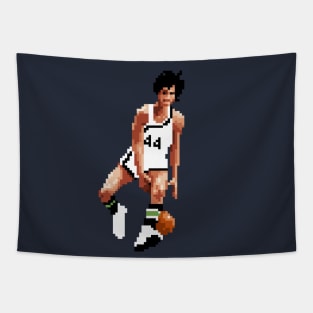 Pete Maravich Pixel Tapestry