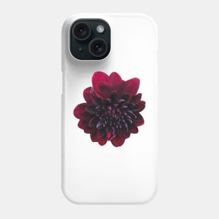 Crimson Dahlia Phone Case