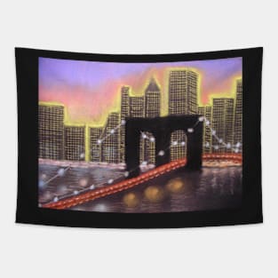 Brooklyn Bridge, New York Tapestry