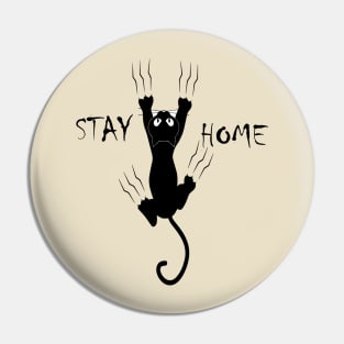 stay-home-quarantine-cat Pin