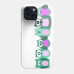 Funny owls Phone Case