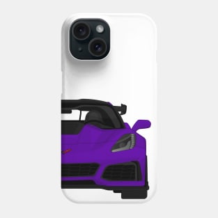 Z06 ZR1 PURPLE Phone Case