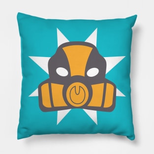 Green Luke 7 Grunt Emblem Pillow