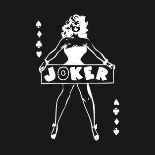 Poker Cards Lady T-Shirt