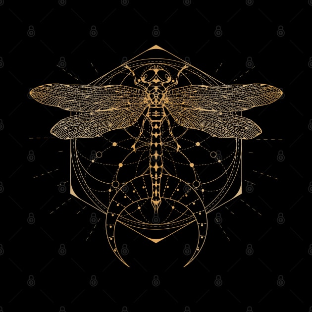 Dragonfly | Sacred Geometry by CelestialStudio