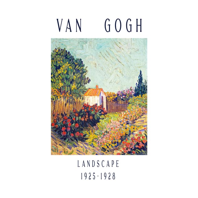 Van Gogh Landscape Painting by thecolddots