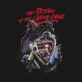 Return Of The Living Dead Retro Horror T-Shirt