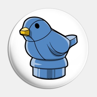 LEGO Bird (Blue) Pin