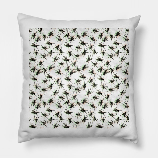 Spider Infestation Pillow by designering_sarah
