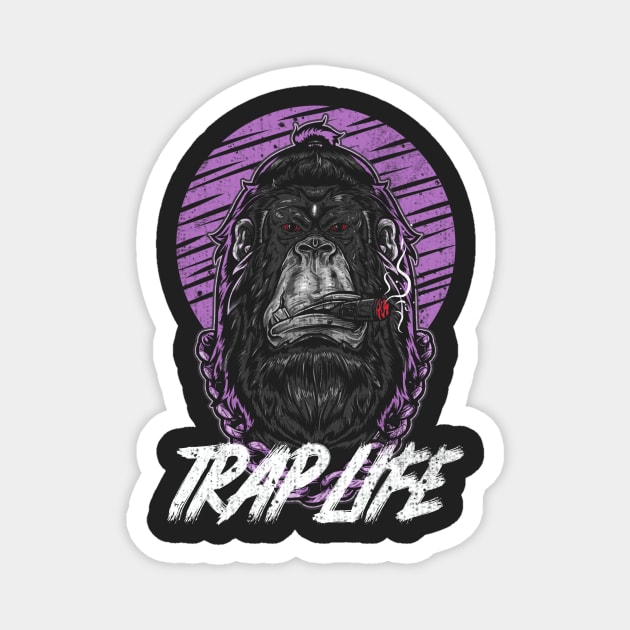 Trap Life Magnet by WizardingWorld