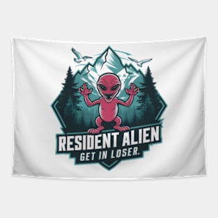 Resident Alien Tapestry