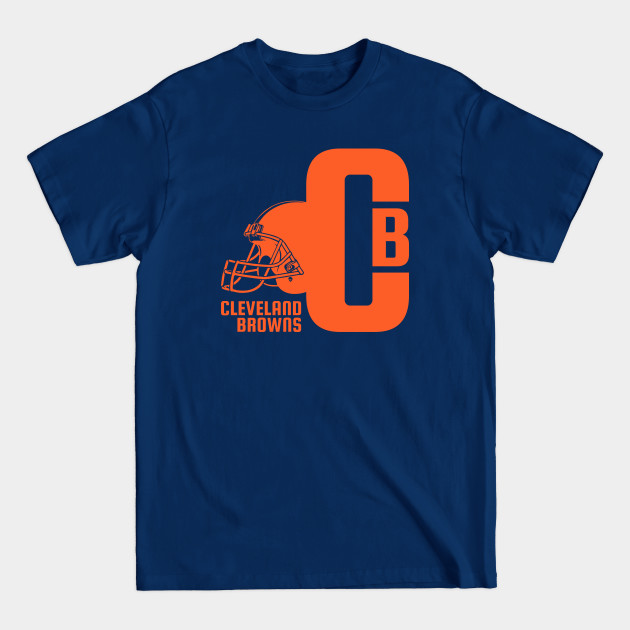 Discover CB Cleveland Browns 1 - Cleveland Browns - T-Shirt