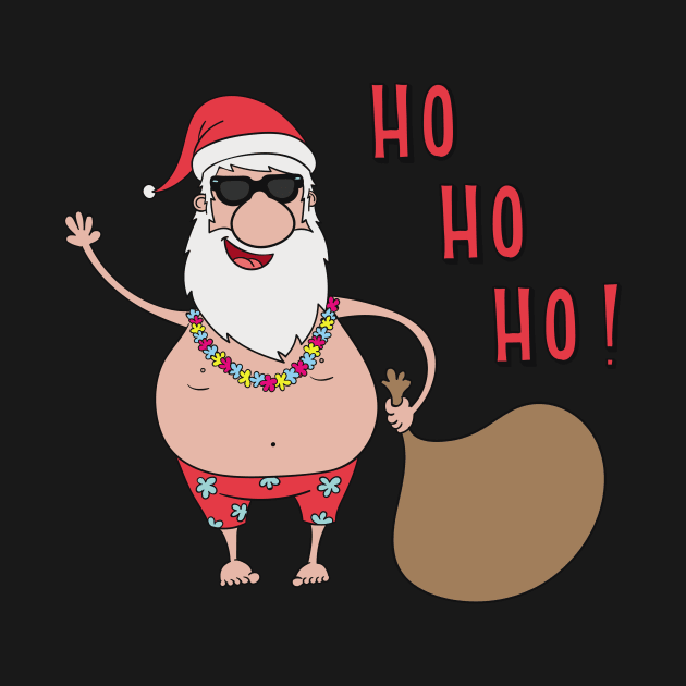 Ho, ho, ho! Santa Claus on Vacation by My_Store