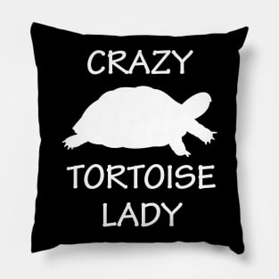 Crazy Tortoise Lady Pillow