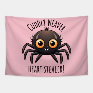 Cuddly weaver, heart stealer! Tapestry