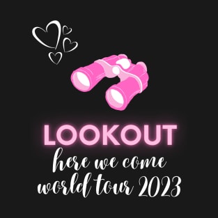 scentsy lookout, here we come, world tour 2023 T-Shirt