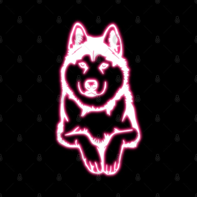 Neon Husky by la chataigne qui vole ⭐⭐⭐⭐⭐