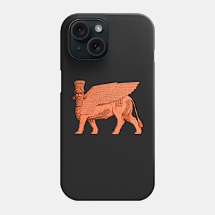 Asherbanapal lamassu Assyrian Bull Gate Phone Case