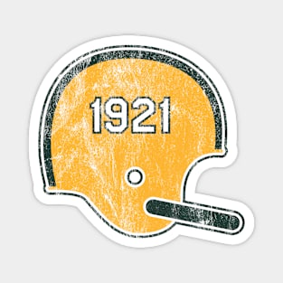 Green Bay Packers Year Founded Vintage Helmet Magnet