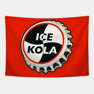 Vintage Ice Kola Soda Bottlecap Tapestry