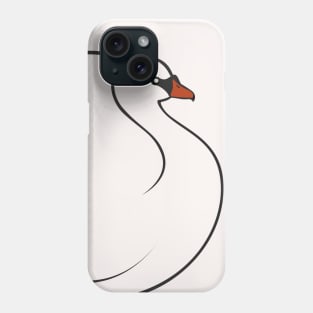 Bird Balls - White Swan Phone Case